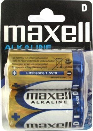 MAXELL Alkálielem R-20 Góliát 2db-os MAXELL Alkálielem R-20 Góliát 2db-os