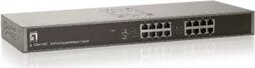 LevelOne GSW-1657 switch (10/100/1000Mbit/s, 16 port, rackbe szerelhető)