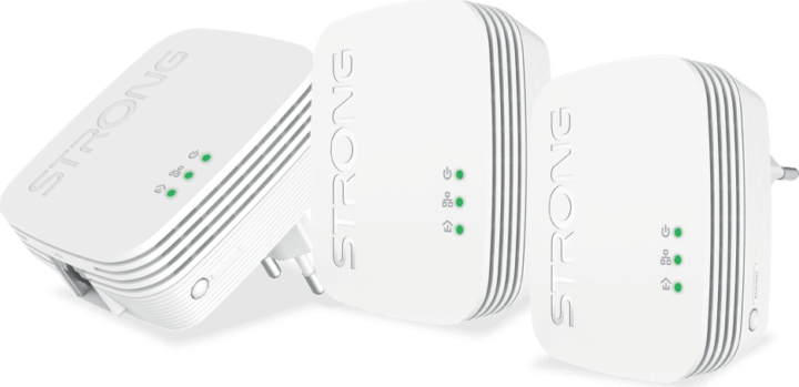Strong Powerline 600 Triple Mini Powerline Adapter KIT (3db/csomag)
