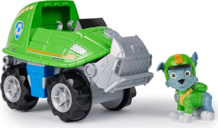 Spin Master Mancs őrjárat: Dzsungel kutyik - Rocky és teknős járműve