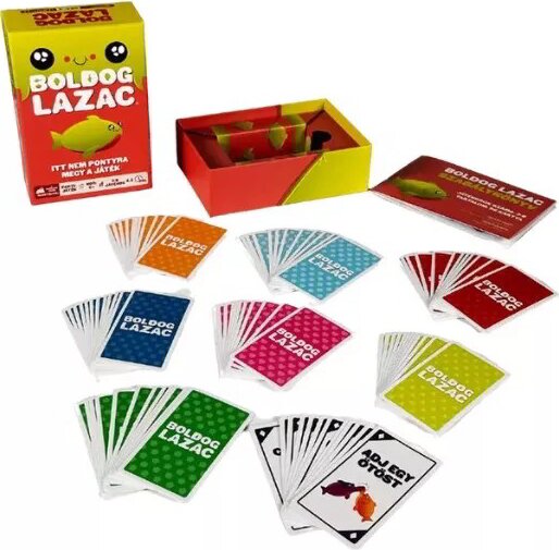Boldog lazac party társasjáték