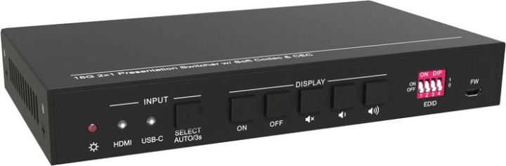 Vivolink VLHUB121-MME HDMI Switch (2 PC - 1 kijelző)