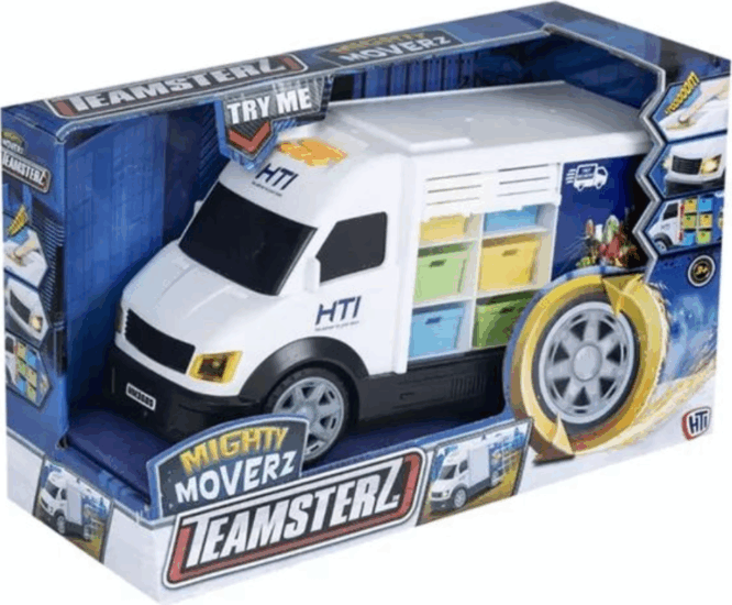 Teamsterz: Házhoz szállító furgon hanggal - Fehér Teamsterz: Házhoz szállító furgon hanggal - Fehér