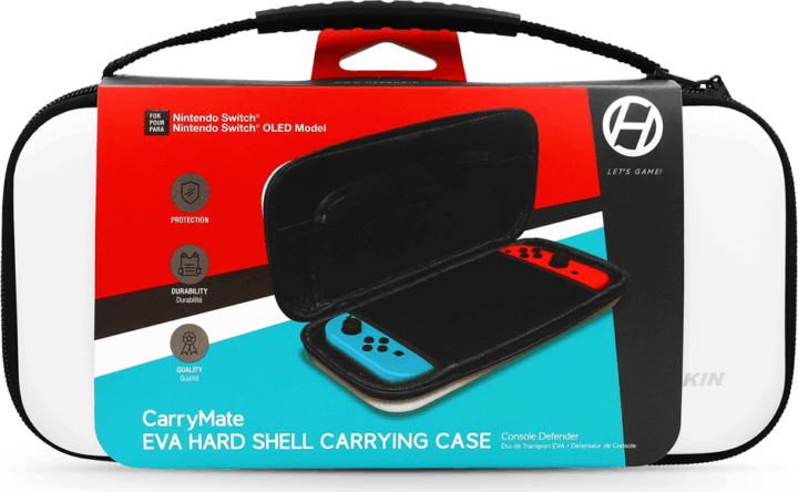 Hyperkin CarryMate EVA Erősített utazótok - Fehér Hyperkin CarryMate EVA Erősített utazótok - Fehér