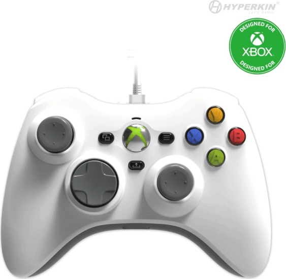 Hyperkin Xenon Vezetékes kontroller - Fehér (PC/Xbox Series X/Xbox Series S/Xbox One)