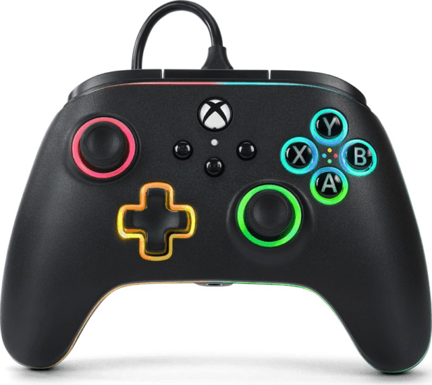 PowerA Advantage Vezetékes controller - Fekete (PC/Xbox One/Xbox Series X|S)
