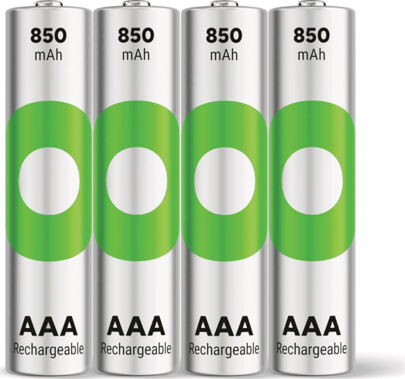 GP ReCyko 850mAh NiMH AAA Tölthető elem (4db/csomag)