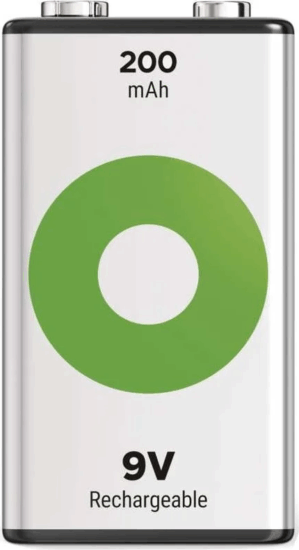 GP ReCyko 200mAh 9v NiMH 9V Tölthető elem (1db/csomag)