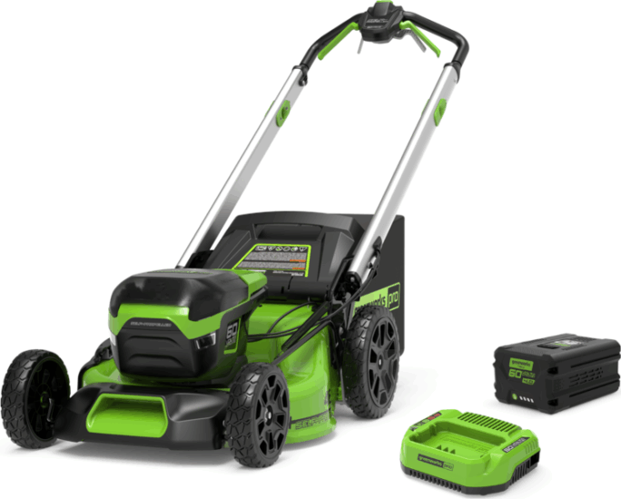 Greenworks GD60LM51SP 60V Akkumulátoros fűnyíró + 1x 4Ah Akku + Töltő