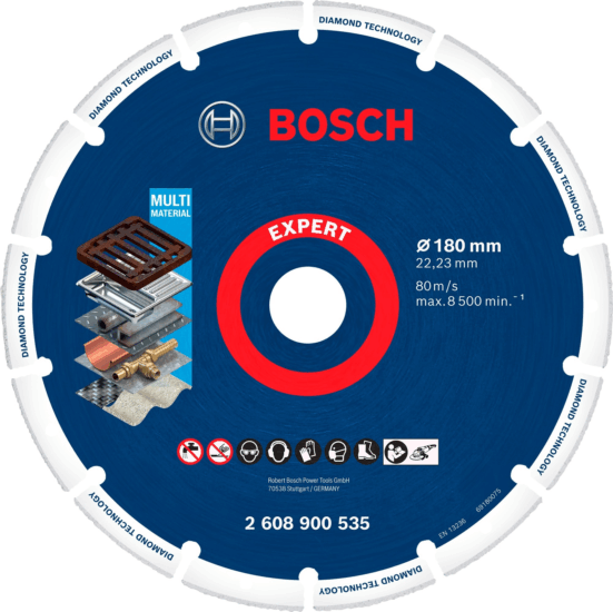 Bosch Expert Diamond Metal Wheel Gyémánt vágókorong - 180mm