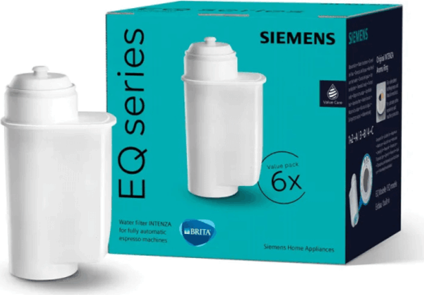 Siemens BRITA Intenza TZ70063A Vízszűrő EQ sorozatú automata kávéfőzőkhöz - Fehér (6 db)