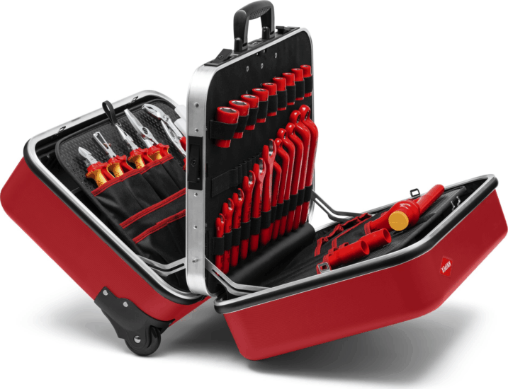 Knipex 98 99 15 BIG Twin Move RED Villanyszerelői készlet