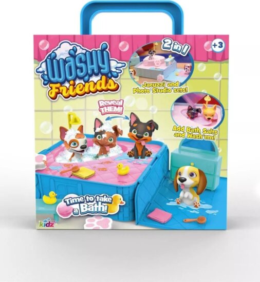 Kensho Washy Friends Color reveal Pancsoló kutyusok