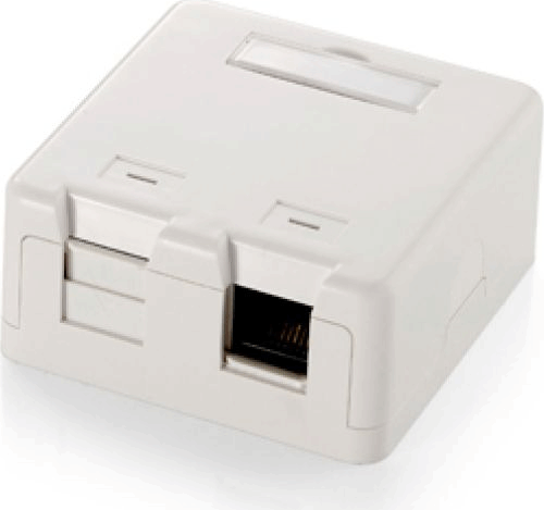 Equip 125122 Prémium 2 portos Keystone Jack felületre szerelhető csatlakozódoboz