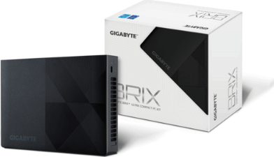 Gigabyte Brix GB-BNI3-N305 Mini PC - Fekete