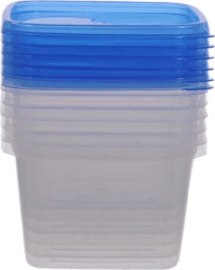 TOO KT-152 Műanyag ételtároló készlet 1L (6 db / csomag)