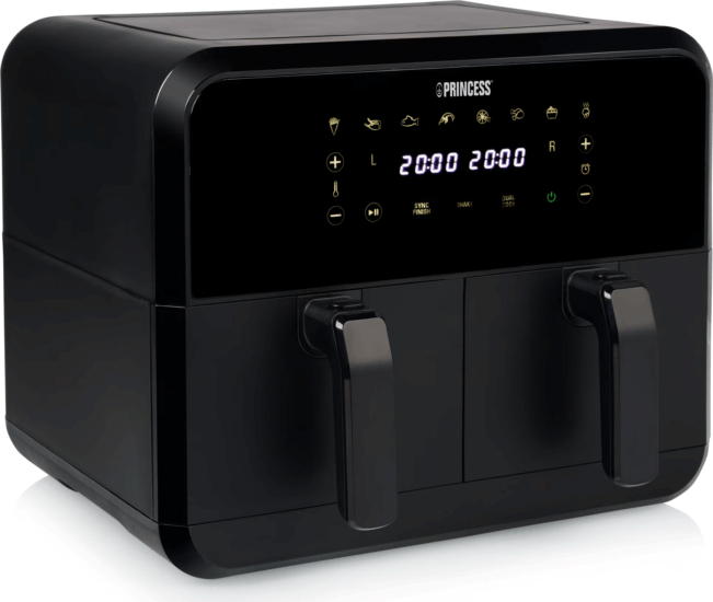 Princess 182068 2x4L Forrólevegős fritőz