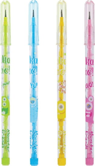 Deli Monster Friends tolóbetétes grafitceruza - Többféle Deli Monster Friends tolóbetétes grafitceruza - Többféle