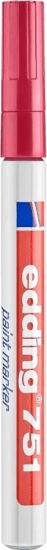 Edding 751 1-2mm Lakkmarker - Piros