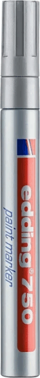 Edding 750 2-4mm Lakkmarker - Ezüst