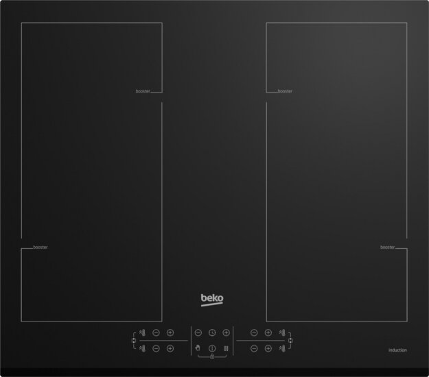 Beko HII64206F2MT Indukciós főzőlap - Fekete