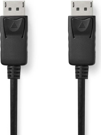 Nedis CCGL37010BK20 DisplayPort - DisplayPort 1.2 Kábel 2m - Fekete Nedis CCGL37010BK20 DisplayPort - DisplayPort 1.2 Kábel 2m - Fekete