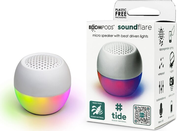 Boompods Soundflare Hordozható bluetooth hangszóró - Fehér Boompods Soundflare Hordozható bluetooth hangszóró - Fehér