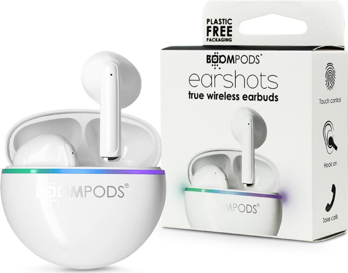 Boompods EarShots TWS Headset - Fehér Boompods EarShots TWS Headset - Fehér