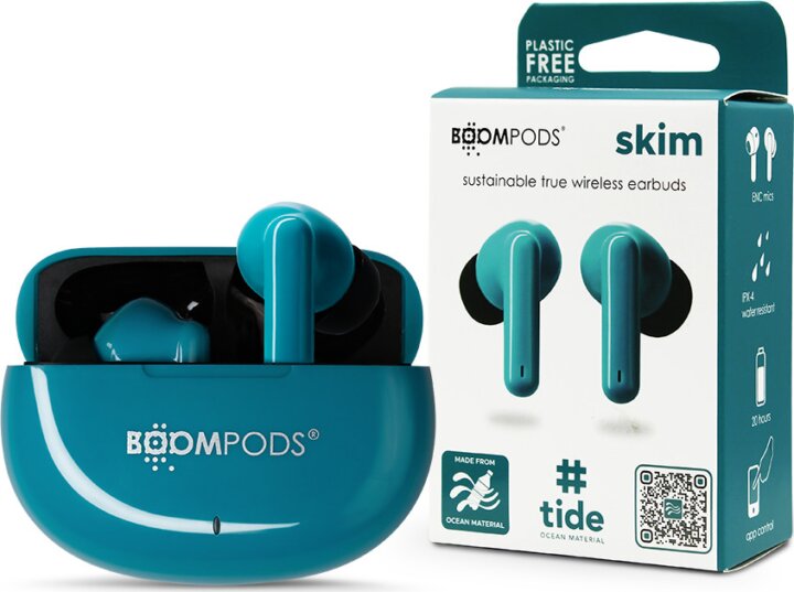 Boompods Skim Ocean TWS Headset - Kék Boompods Skim Ocean TWS Headset - Kék