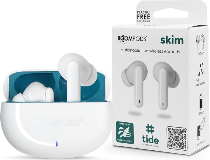 Boompods Skim Ocean TWS Headset - Fehér Boompods Skim Ocean TWS Headset - Fehér