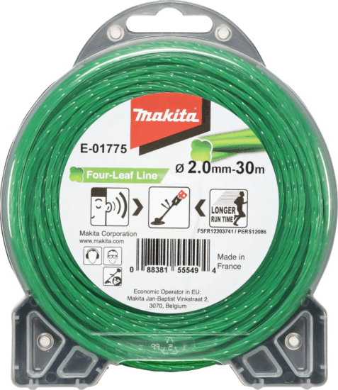 Makita E-01775 2,0mm Négylevelű damil (30m)