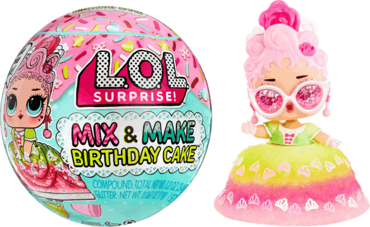 L.O.L. Surprise Mix & Make Birthday Cake Meglepetés baba L.O.L. Surprise Mix & Make Birthday Cake Meglepetés baba