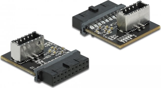 Delock 66432 USB 3.0 átalakító tűfejes anya belső A kulcs anya