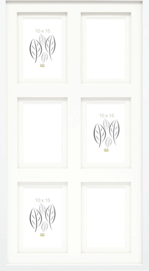 Deknudt S65KK1 34.5x64 Képkeret - Fehér