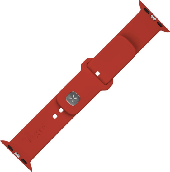 Fixed Sporty Strap Apple Watch Ultra Szilikon szíj 49 mm - Piros