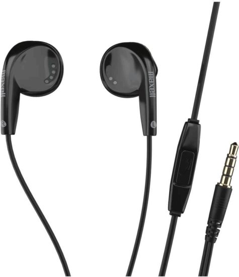 Maxell PureBuds Vezetékes Headset - Fekete