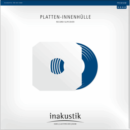 InAkustik Premium LP 12" Antisztatikus Bakelitlemez védőtok (25 db / csomag)