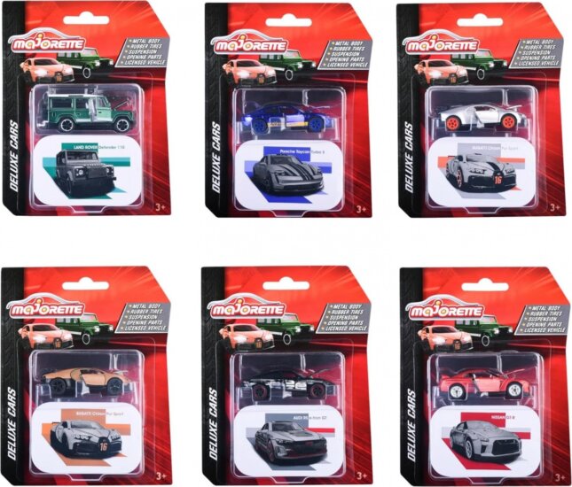 Simba Majorette Deluxe autó - Színes 1db/csomag nem választható