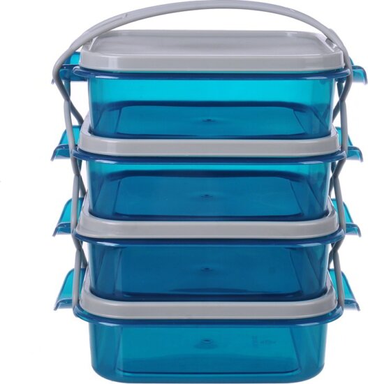 TOO KT-160 4x1.5L Műanyag ételtároló készlet 4x1.5L (4 db / csomag)