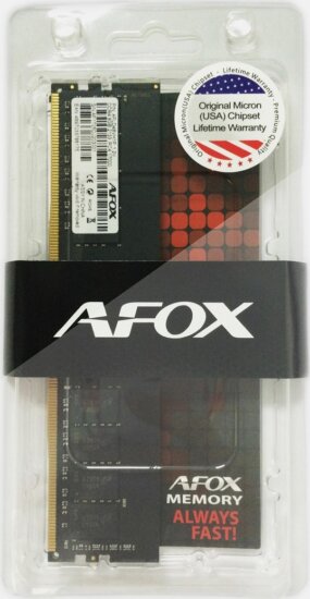 AFOX 8GB / 2666 AFLD48FK1P DDR4 RAM AFOX 8GB / 2666 AFLD48FK1P DDR4 RAM