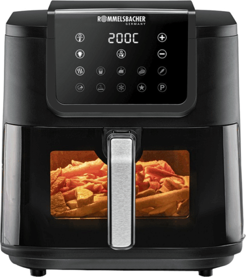 Rommelsbacher FRH 1700 XXL 8L Forrólevegős fritőz