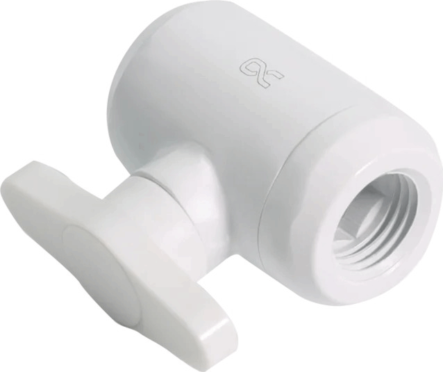 Alphacool Eiszapfen 1/4 Golyóscsap - Fehér