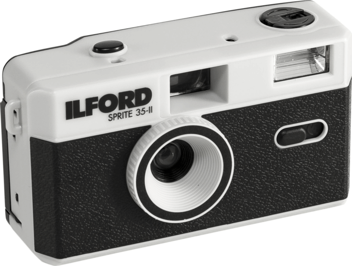 Ilford Sprite 35 II Fényképezőgép - Fekete/Ezüst Ilford Sprite 35 II Fényképezőgép - Fekete/Ezüst