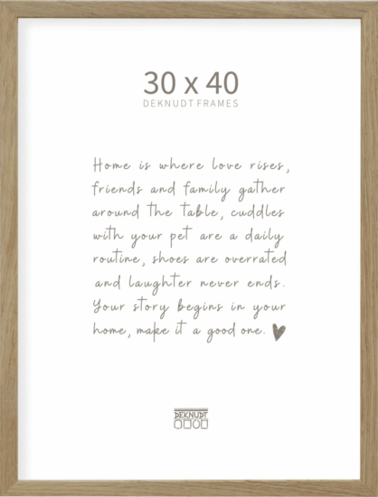 Deknudt S47CJ1 32.2x42.2 Képkeret - Barna