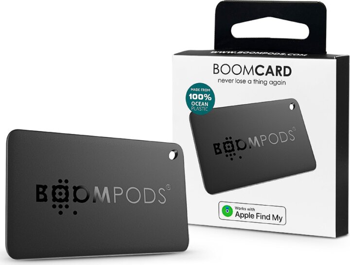 Boompods Boomcard bluetooth nyomkövetős kártya - Fekete