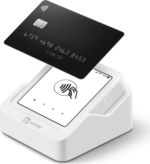 SumUp Solo kártyaolvasó + Töltő - Fehér
