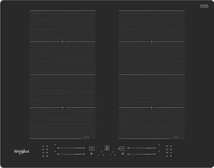 Whirlpool WF S8865 NE Indukciós főzőlap - Fekete Whirlpool WF S8865 NE Indukciós főzőlap - Fekete