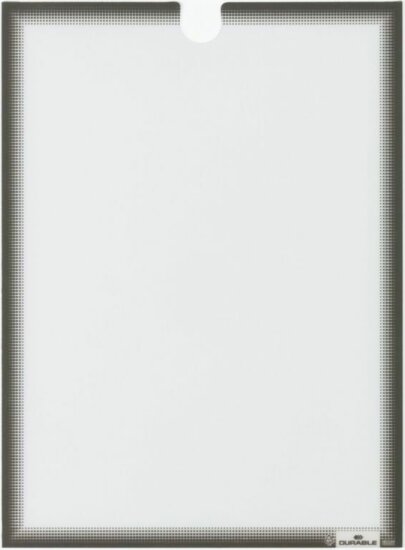 Durable A4 okmánytartó szürke (5 darabos)