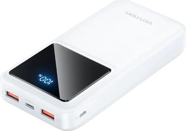 Vention FHLB0 Powerbank 20000mAh 22,5W (1.5-3A / 5-12V) - Fehér