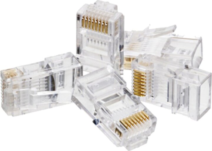 A-LANtec WT001 UTP CAT5e RJ45 csatlakozó (100 db / csomag) A-LANtec WT001 UTP CAT5e RJ45 csatlakozó (100 db / csomag)